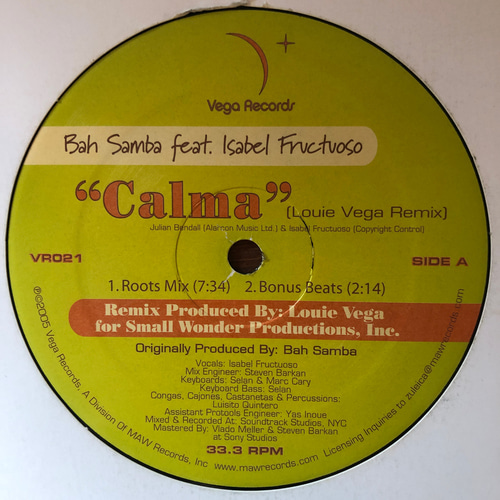 Bah Samba - Calma (Louie Vega Remix)