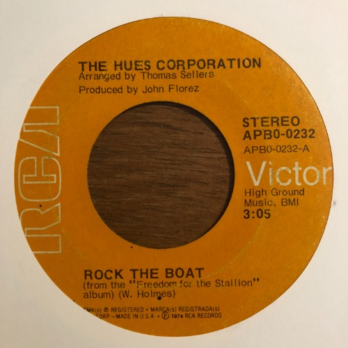 The Hues Corporation ‎– Rock The Boat