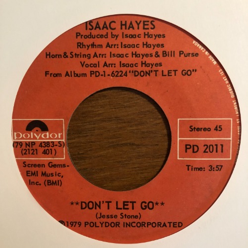 Isaac Hayes ‎– Don&#039;t Let Go