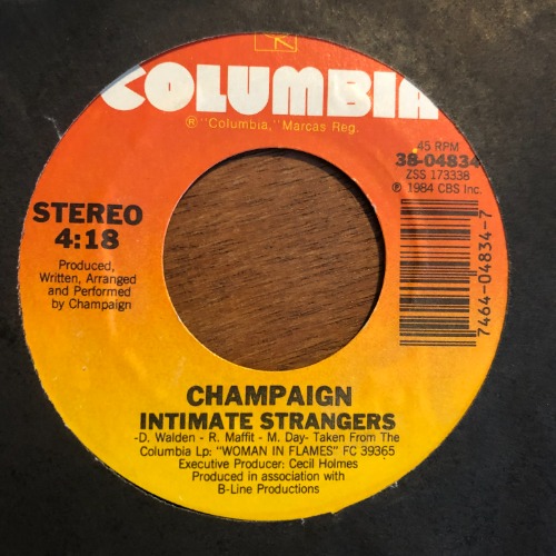 Champaign ‎– Intimate Strangers
