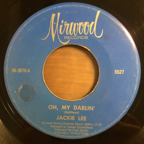 Jackie Lee - Oh, My Darlin&#039;