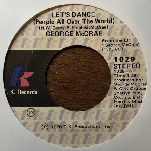George McCrae - Let&#039;s Dance (People All Over The World)