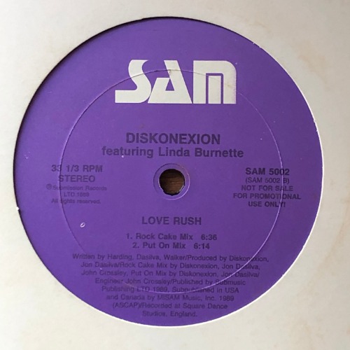 Diskonexion Featuring Linda Burnette - Love Rush