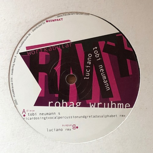 Robag Wruhme - Wortkabular (Remixes)
