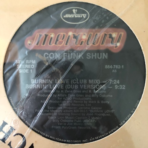 Con Funk Shun - Burnin&#039; Love