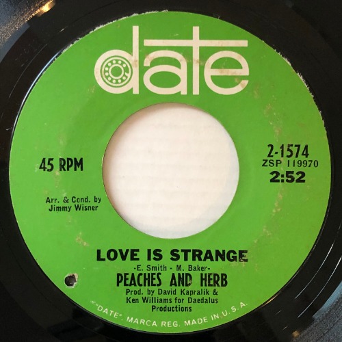 Peaches And Herb - Love Is Strange / It&#039;s True I Love You