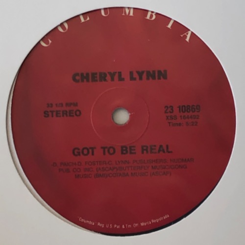Cheryl Lynn - Got To Be Real / Star Love