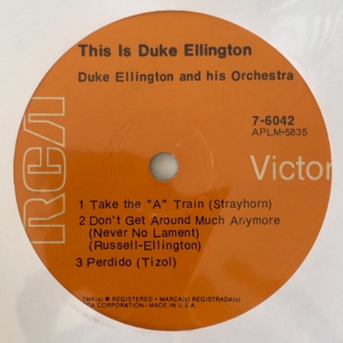 Duke Ellington And His Orchestra - This Is Duke Ellington