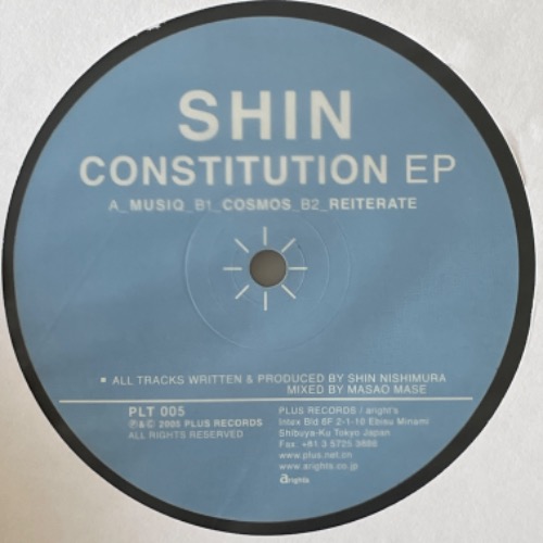 Shin - Constitution EP