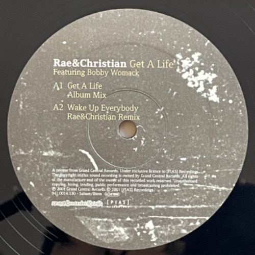 Rae&amp;Christian Featuring Bobby Womack - Get A Life