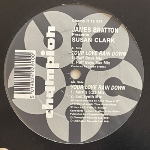 James Bratton Presents Susan Clark - Your Love Rain Down (Kerri Chandler Remix)