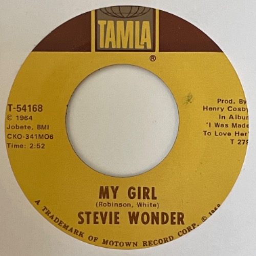 Stevie Wonder - My Girl / You Met Your Match