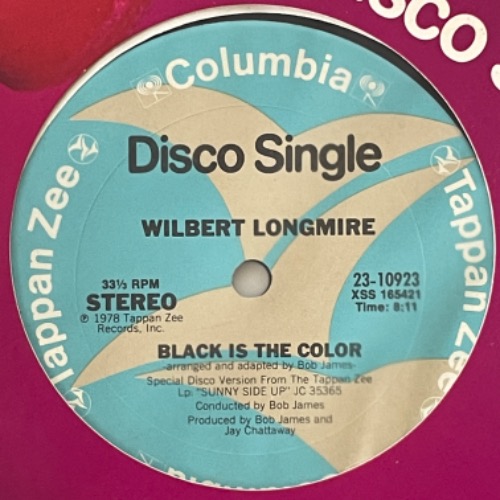 Wilbert Longmire - Love&#039;s Holiday / Black Is The Color