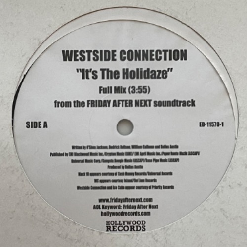 Westside Connection - It&#039;s The Holidaze