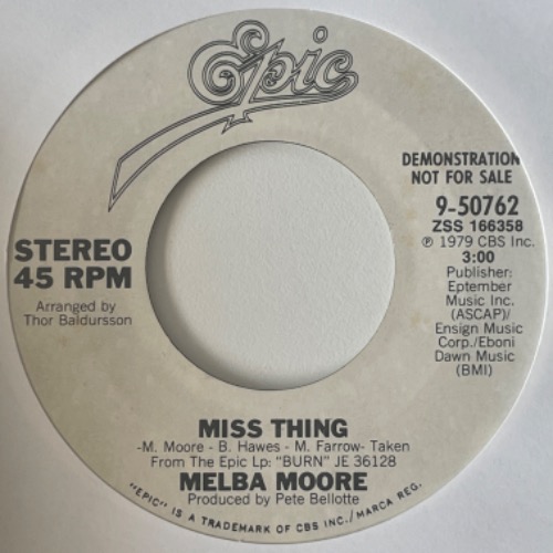 Melba Moore - Miss Thing