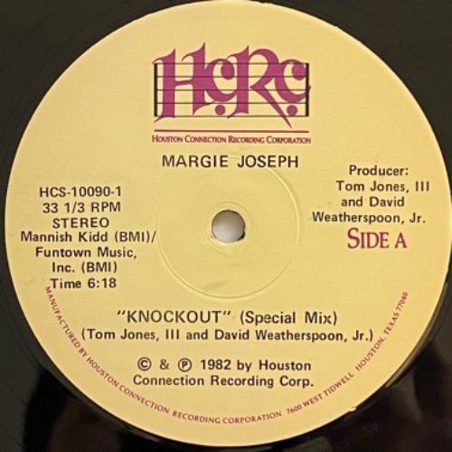 Margie Joseph - Knockout (Special Mix)