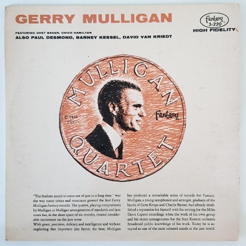 Gerry Mulligan, Mulligan Quartet - Gerry Mulligan / Paul Desmond