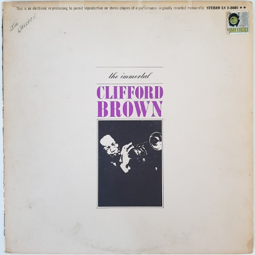 Clifford Brown - The Immortal Clifford Brown [2 x LP]