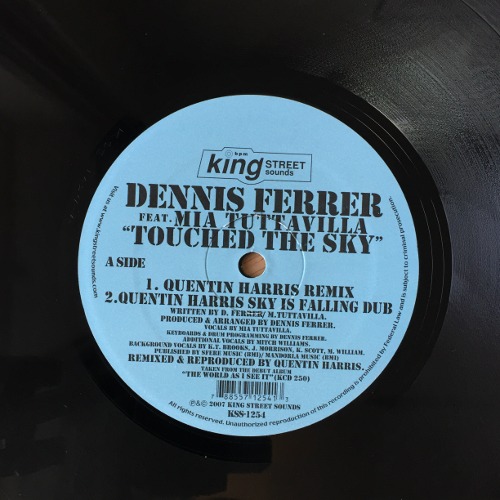 Dennis Ferrer Feat. Mia Tuttavilla - Touched The Sky