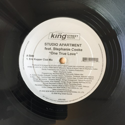 Studio Apartment Feat. Stephanie Cooke - One True Love (Remixed By Eric Kupper)