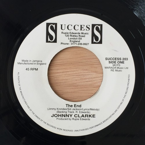 Johnny Clarke / Hughroy Junior - The End / Let The Music Rock You