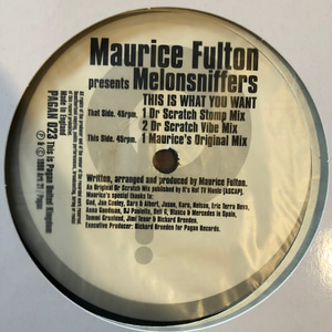 Maurice Fulton Presents ‎– This Is What You Want