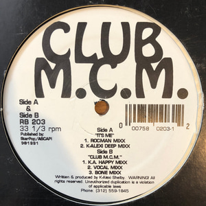 Club M.C.M. ‎– It&#039;s Me / Club M.C.M.