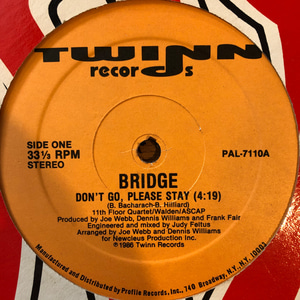 Bridge ‎– Don&#039;t Go, Please Stay