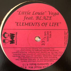 &quot;Little Louie&quot; Vega ‎– Elements Of Life