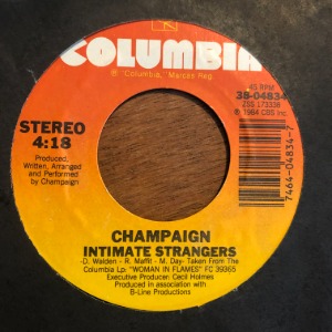 Champaign ‎– Intimate Strangers