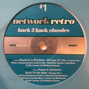 Rhythim Is Rhythim / Reese &amp; Santonio - Network Retro #1 - Back 2 Back Classics