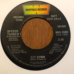Spyder Turner ‎– Get Down