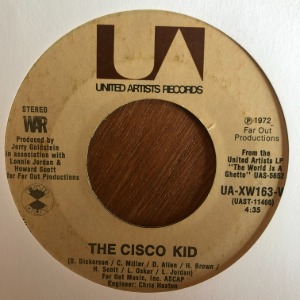 War ‎– The Cisco Kid