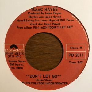 Isaac Hayes ‎– Don&#039;t Let Go