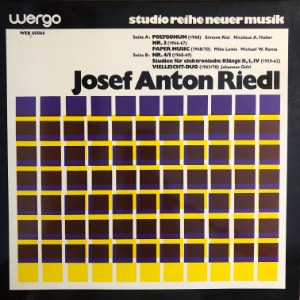 Josef Anton Riedl - Josef Anton Riedl