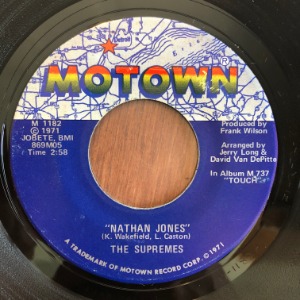 The Supremes - Nathan Jones / Happy (Is A Bumpy Road)