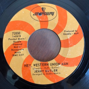 Jerry Butler ‎– Hey, Western Union Man