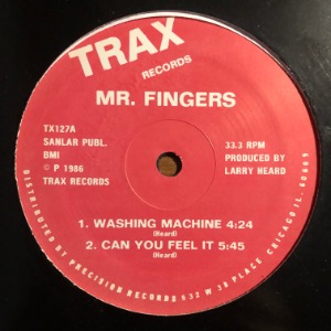 Mr. Fingers - Washing Machine / Can You Feel It
