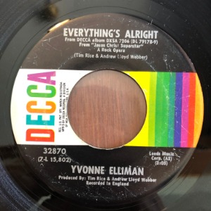 Yvonne Elliman / Various Artists - Everything&#039;s Alright / Heaven On Their Minds