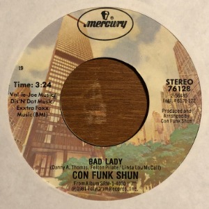 Con Funk Shun - Bad Lady / California 1