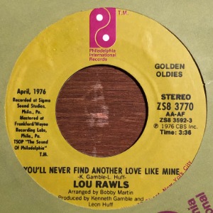 Lou Rawls - You&#039;ll Never Find Another Love Like Mine