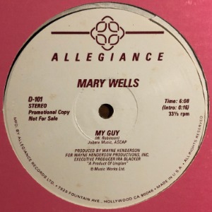 Mary Wells - My Guy