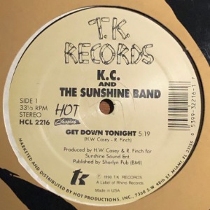 K.C. And The Sunshine Band	- Get Down Tonight / That&#039;s The Way (I Like It)