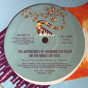 Grandmaster Flash / Grandmaster Flash And The Furious Five - The Adventures Of Grandmaster Flash On The Wheels Of Steel / The Birthday Mix