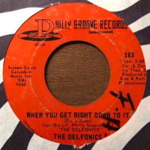 The Delfonics - When You Get Right Down To It