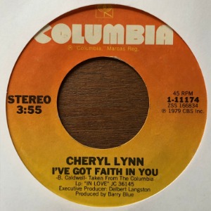 Cheryl Lynn - I&#039;ve Got Faith In You