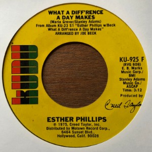 Esther Phillips - What A Diff&#039;rence A Day Makes