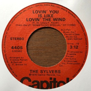The Sylvers - Lovin&#039; You Is Like Lovin&#039; The Wind / High School Dance