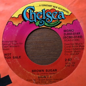 Brown Sugar - Didn&#039;t I