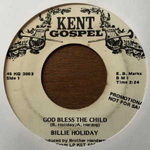 Billie Holiday / George Conedy - God Bless The Child / El Nino Del Tambor